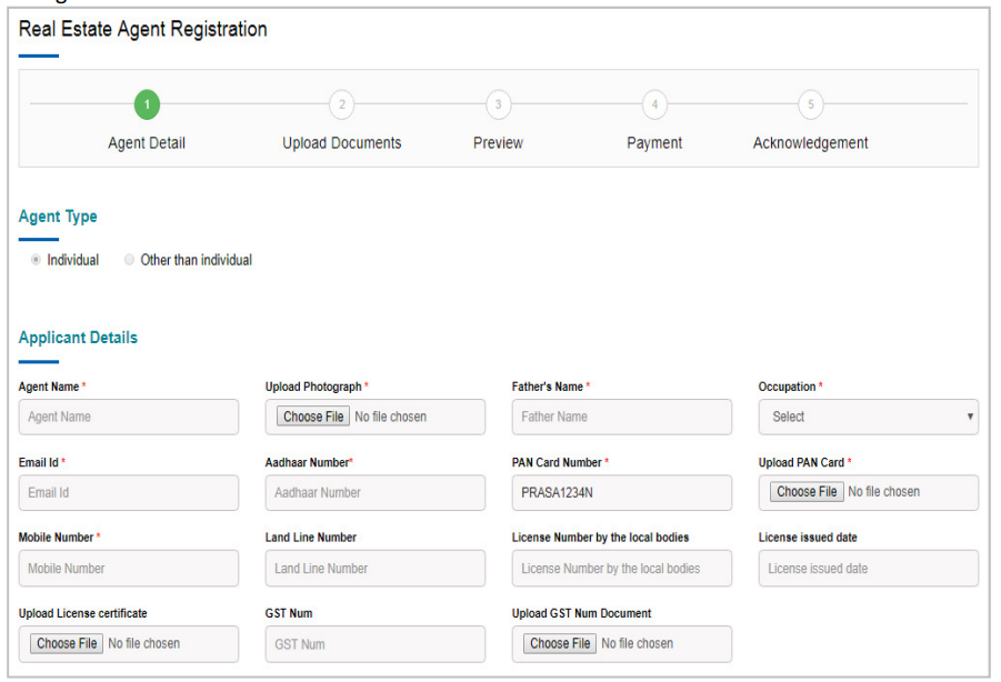 RERA Registration Process For Real Estate Agents In Andhra Pradesh